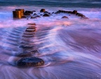 ghudson-Ocean Beach Jetty Landscape View